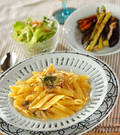 「ペンネのカルボナーラ」の献立