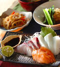 「お刺身盛り合わせ」の献立