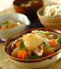 「豚肉ジャガ」の献立