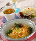 「タラコのガーリックパスタ」の献立
