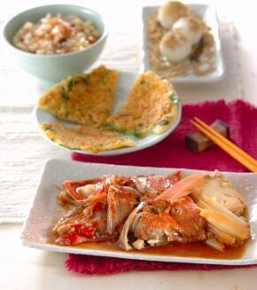 簡単！金目鯛の煮付け 甘辛いタレで煮るだけの献立