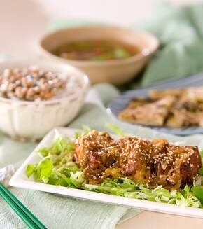 厚揚げの揚げ煮の献立