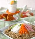 「エスニック風サラダそば」の献立