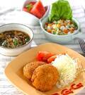 「卵のコロッケ」の献立
