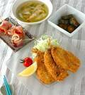 「イワシのチーズフライ」の献立