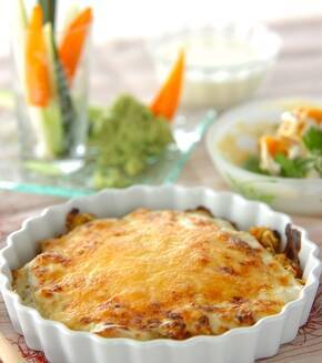 ホタテ入りカレードリアの献立