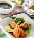 「エビチリ春巻き」の献立