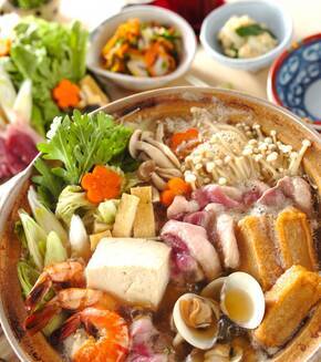 みそか鍋の献立