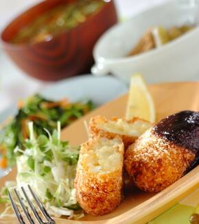 ぜいたくなおいしさ！Wホタテのコロッケの献立