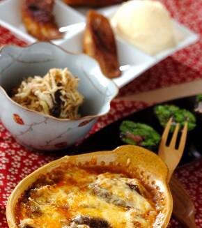 焼きマーボーチーズの献立