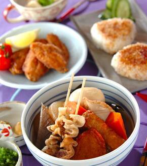 あったかおでんの献立