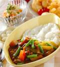 「野菜たっぷりカレー」の献立