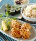 「鶏つくねのアーモンド揚げ」の献立