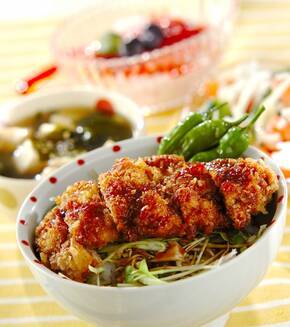 どんぶりの定番 基本のカツ丼 簡単おいしくの献立