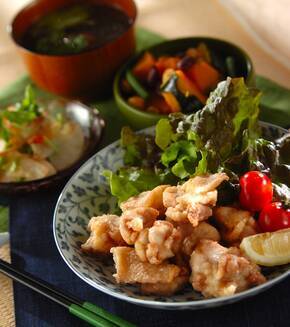 カリっとジューシー！やみつき塩唐揚げ by 杉本 亜希子さんの献立