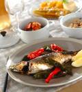 「アジのハーブ焼き」の献立