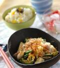「豚肉入りゴーヤチャンプル」の献立