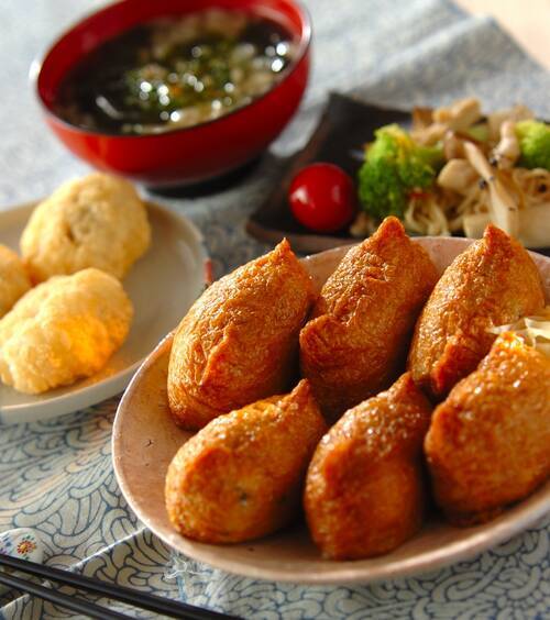 根菜入りいなり寿司 の献立 レシピ E レシピ 料理のプロが作る簡単レシピ 15 09 公開の献立です