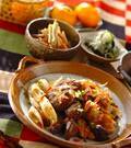 「鶏肉の甘辛煮」の献立