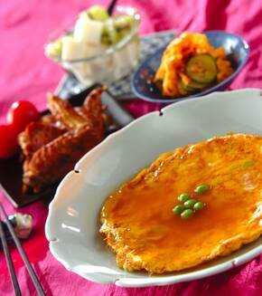 カニタマの献立