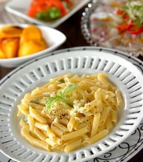 セージバターのペンネの献立