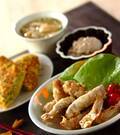 「豚肉のみそチーズ天ぷら」の献立
