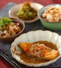 「カラスガレイのレンコンあんかけ」の献立