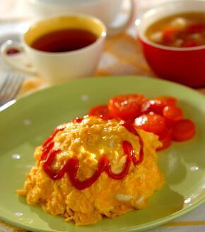 初心者でも失敗なし！ふわとろ卵のオムライス by 崎野 晴子さんの献立