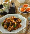 「揚げずに簡単！旨辛 麻婆なす by 吉田 朋美さん」の献立
