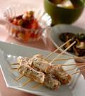 「グリーンアスパラの豚肉巻き串」の献立