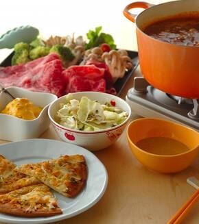 イタリアンしゃぶしゃぶの献立