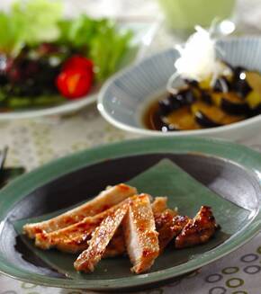 豚肉の西京焼きの献立