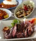 「ステーキの焼き方 フライパンで失敗なし by吉田 朋美さん」の献立
