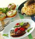 「アジのムニエルバルサミコソース」の献立