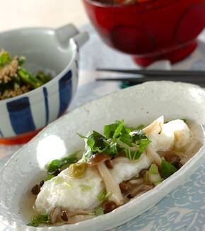 タラのカブラ蒸しの献立