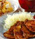 「豚のカレーショウガ焼き」の献立
