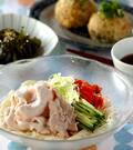 「夏にさっぱり！豚キムチのぶっかけそうめん by 金丸 利恵さん」の献立
