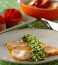 「カジキのグリーンソース」の献立