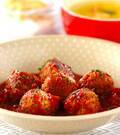「ミートボールのトマト煮」の献立