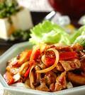 「豚肉の甘辛炒め」の献立