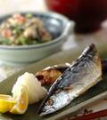 「オーブントースターでサンマの塩焼き」の献立