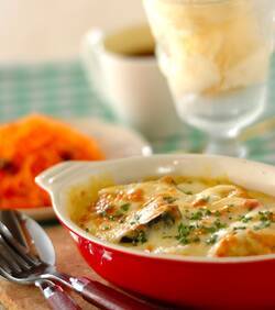 簡単とろーり！カボチャのグラタン