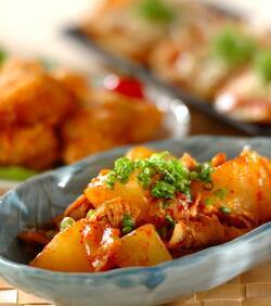 豚肉と大根のキムチ煮