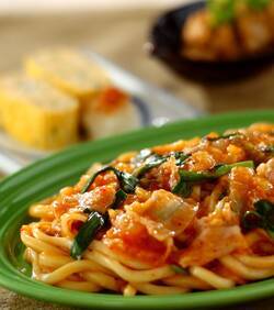 豚キムチうどん