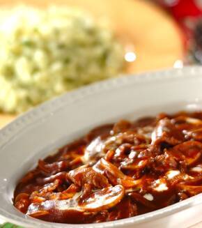 きのこたっぷり！ハッシュドビーフ by金丸 利恵さんの献立