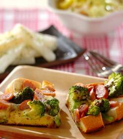 簡単フライパンキッシュ