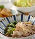 「豚肉と小松菜のだし煮」の献立