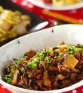 「ナスのひき肉みそ炒め」の献立