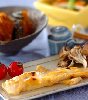 タラの西京焼きの献立