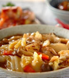 野菜たっぷり具だくさん！基本の八宝菜の献立